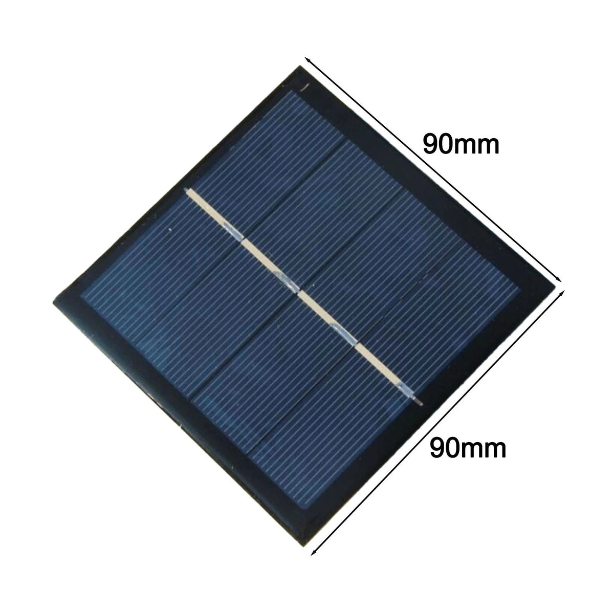 1W 2V Solar Charger for AA Rechargeable Batteries (Compact Size)