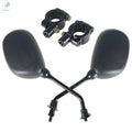 7/8" Handlebar Mount Rear View Side Mirrors for Honda Yamaha (Universal)