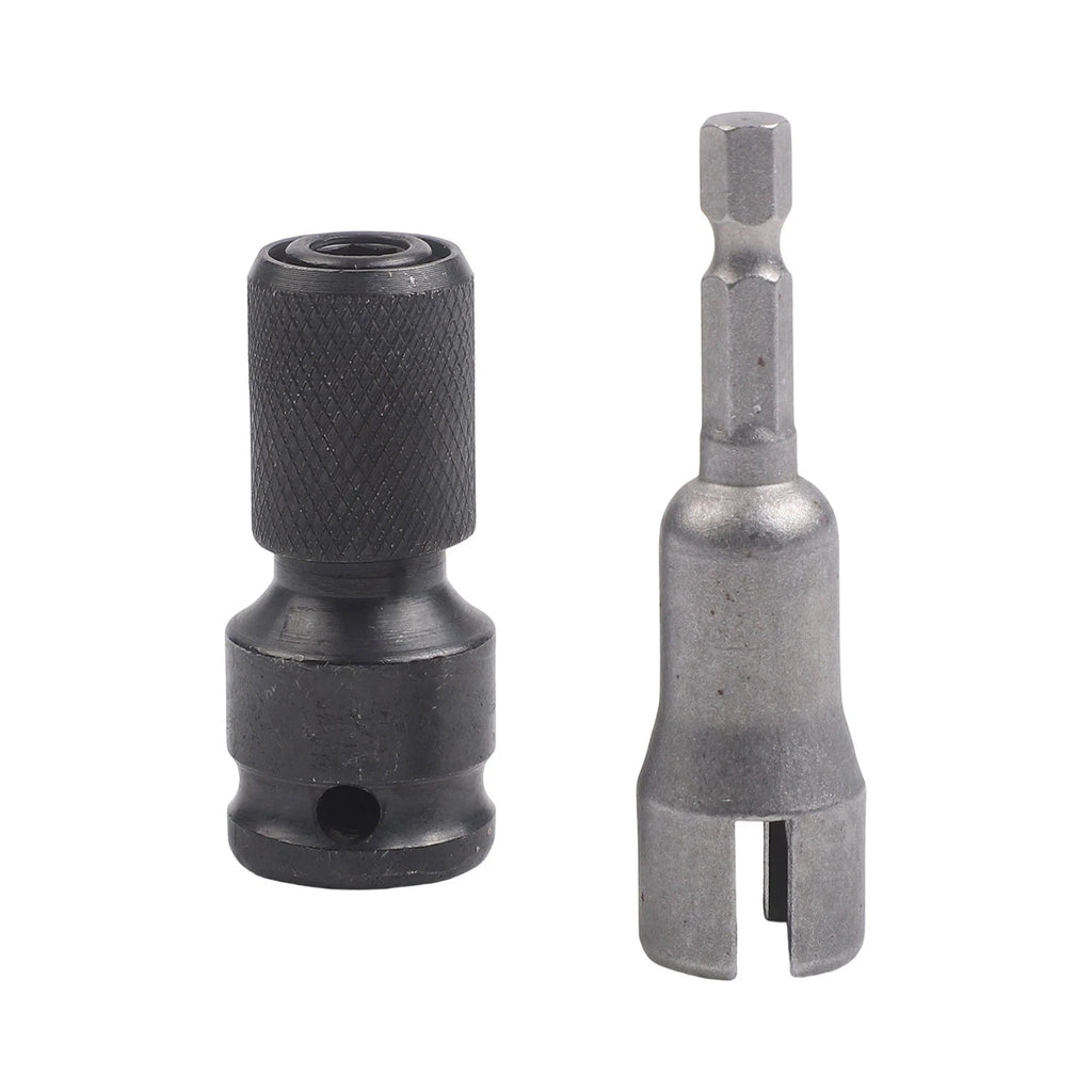 Electric Wrench Driver Adapter with 12mm Socket 12 Inch
