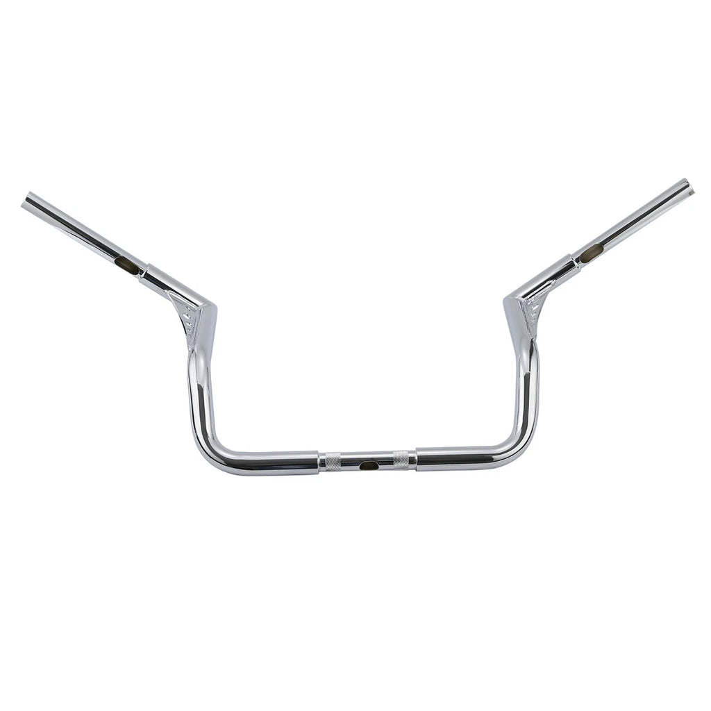 Chrome/Black 12" Ape Hanger Handlebar for Harley Electra Glide (1982–2024)