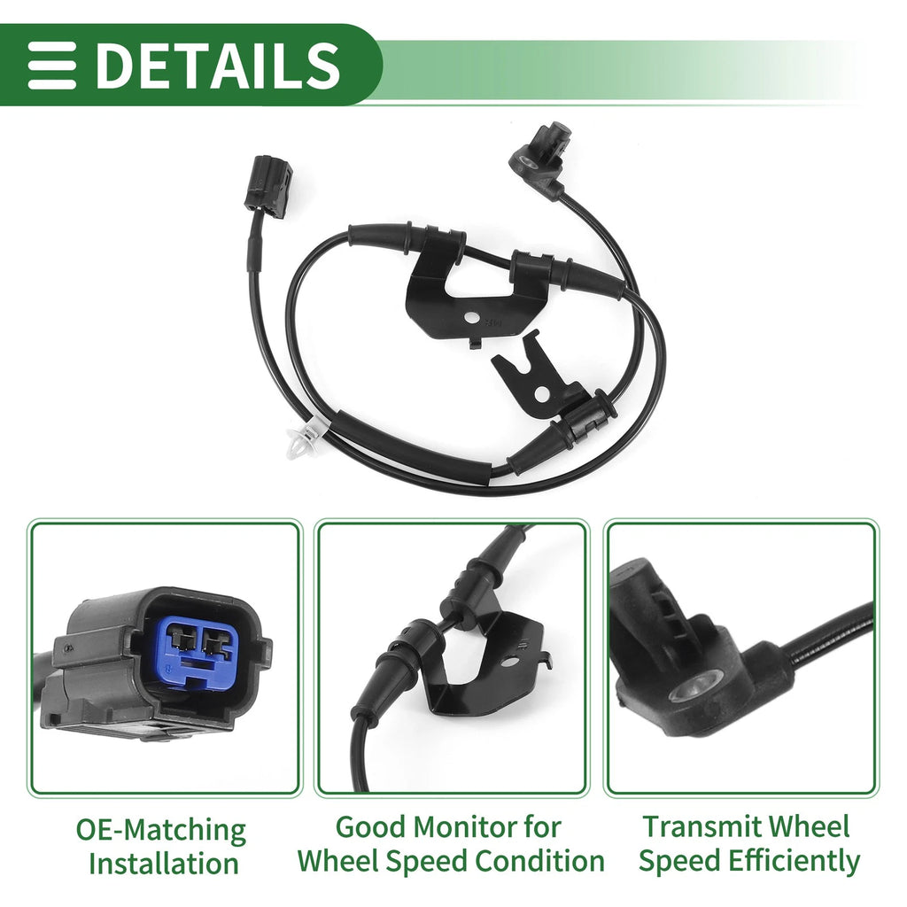 ABS Wheel Speed Sensor No. 95671B4300 for Hyundai I10 (2013–2019)