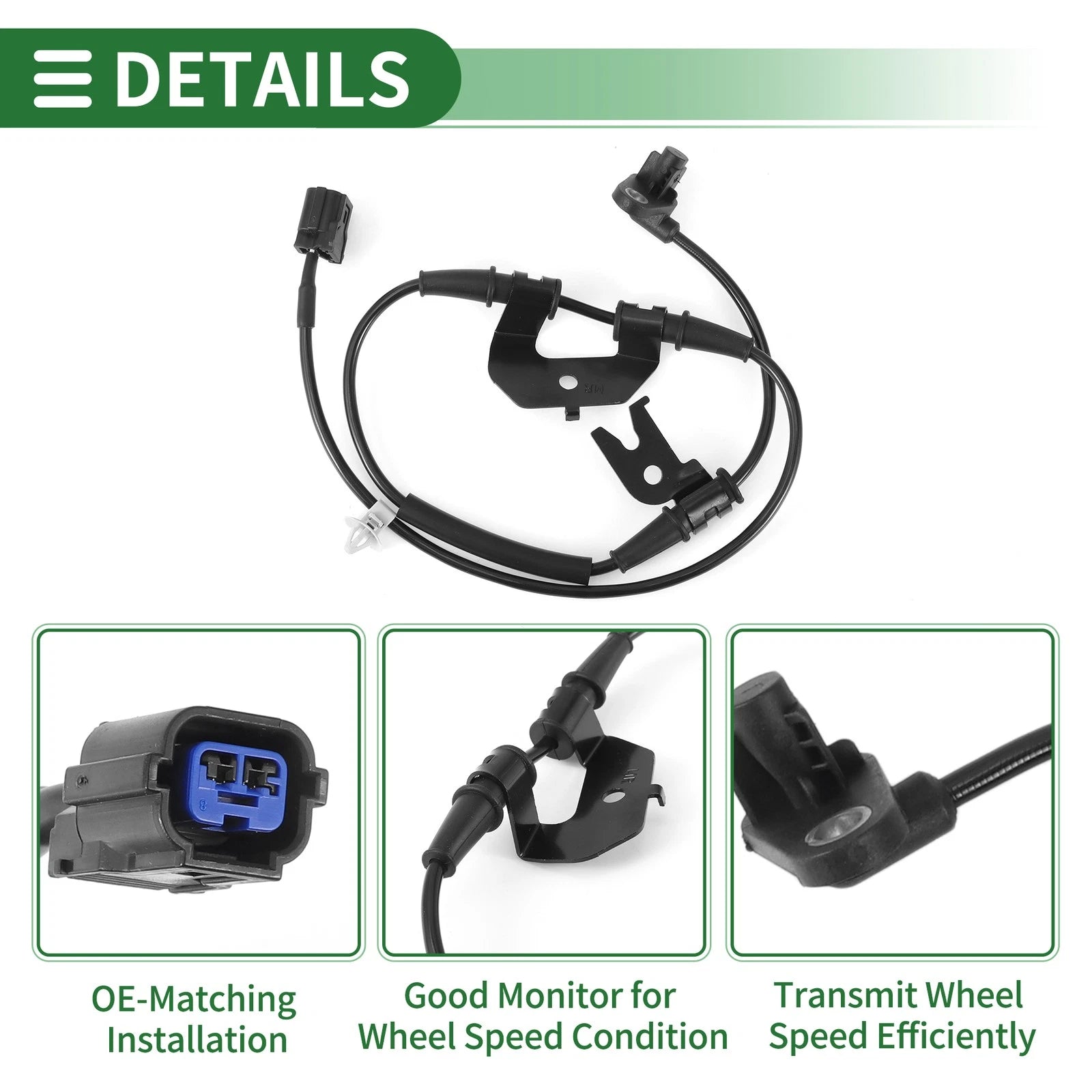 ABS Wheel Speed Sensor No. 95671B4300 for Hyundai I10 (2013–2019)