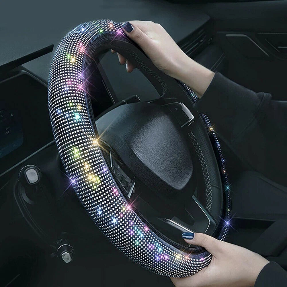 Steering Wheel Cover for Universal Fit (37-38cm)