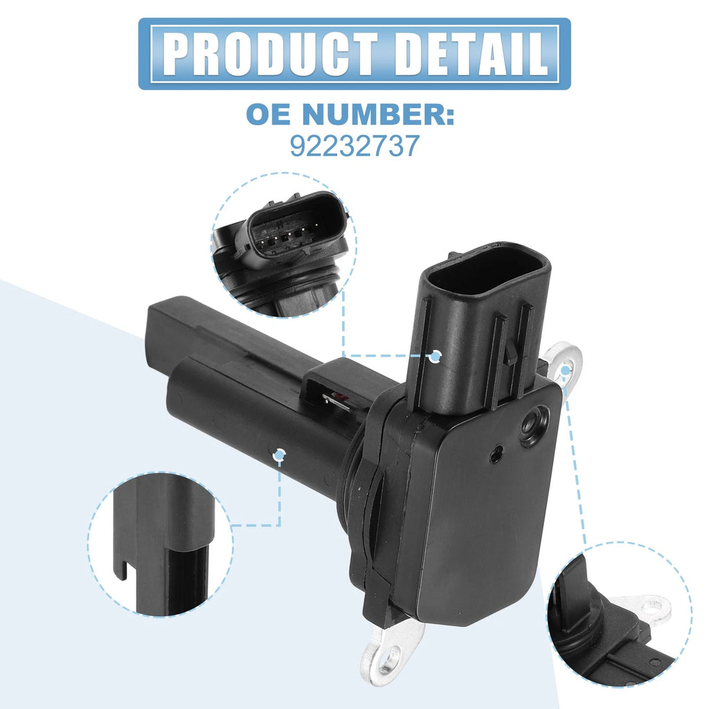 Mass Air Flow Sensor for Chevrolet (2000–2006) 92232737