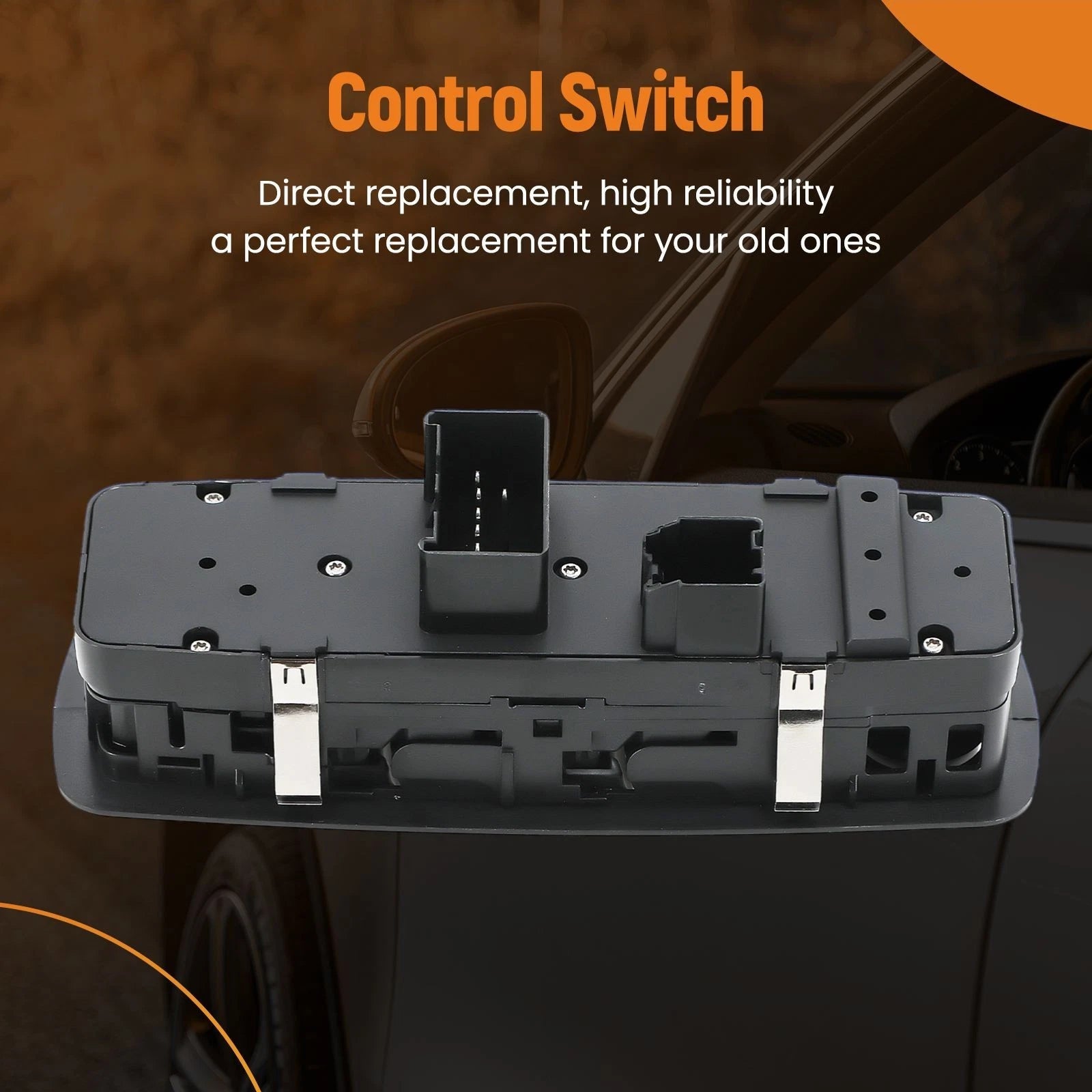 Master Power Window Switch for Jeep Cherokee (2014–2017) 68141894AA Black
