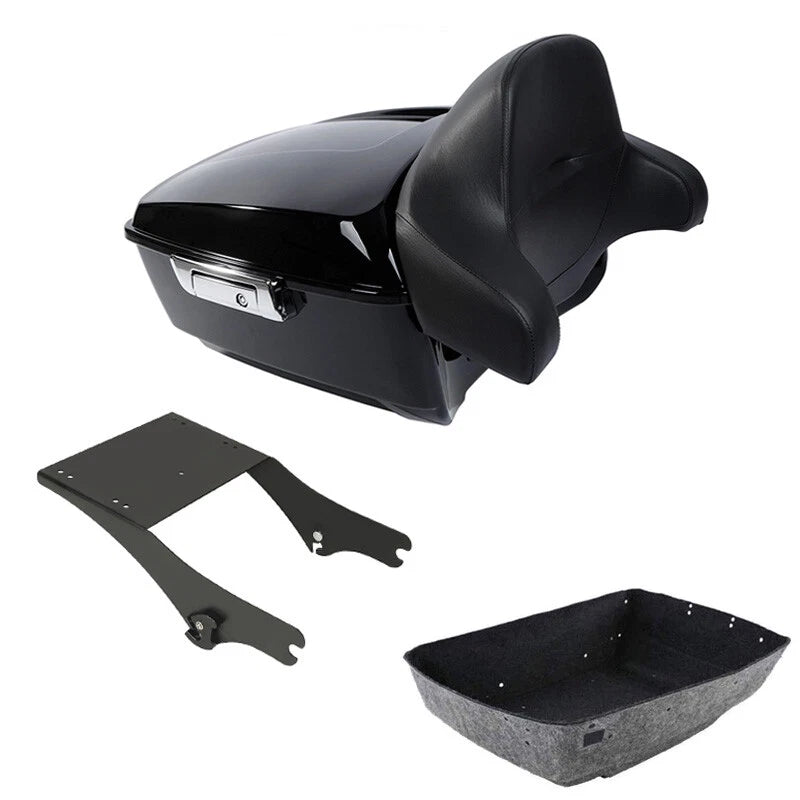 2X Trunk Mount Pad for Harley Touring Road King (1997–2008)