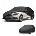 Waterproof Car Cover with Zipper for Mazda 3 Hatchback (2015–2018) Black
