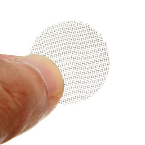 19MM Steel Filters Pipe Screen for Hookahs (100 Pack)