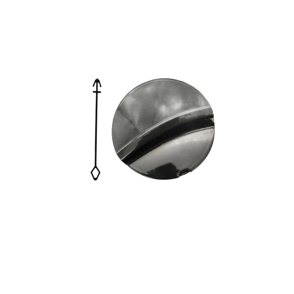 Rear Tow Hook Cover for BMW M3 F80 (2014–2019) Plastic Black