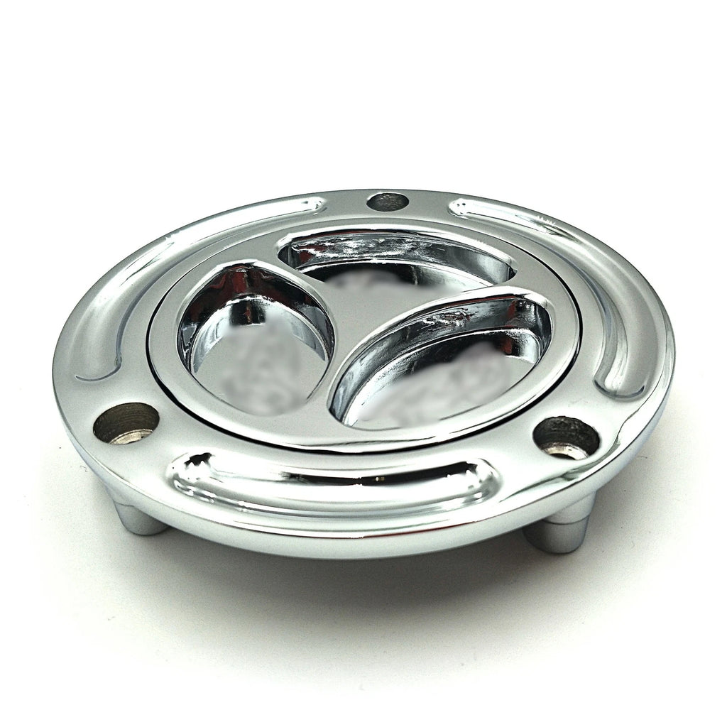 Chrome Keyless Gas Cap for Yamaha YZF R6 (2006–2020)