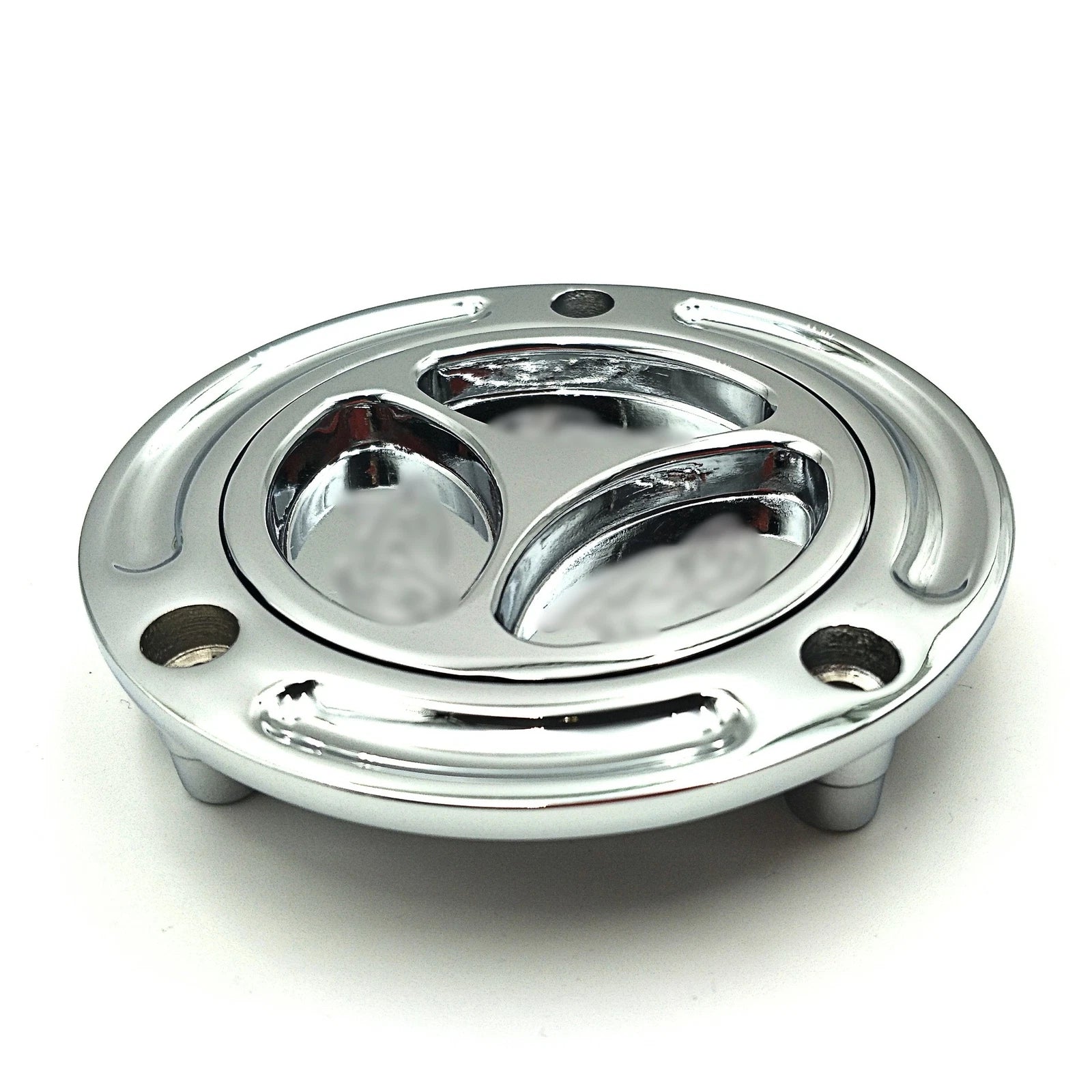 Chrome Keyless Gas Cap for Yamaha YZF R6 (2006–2020)