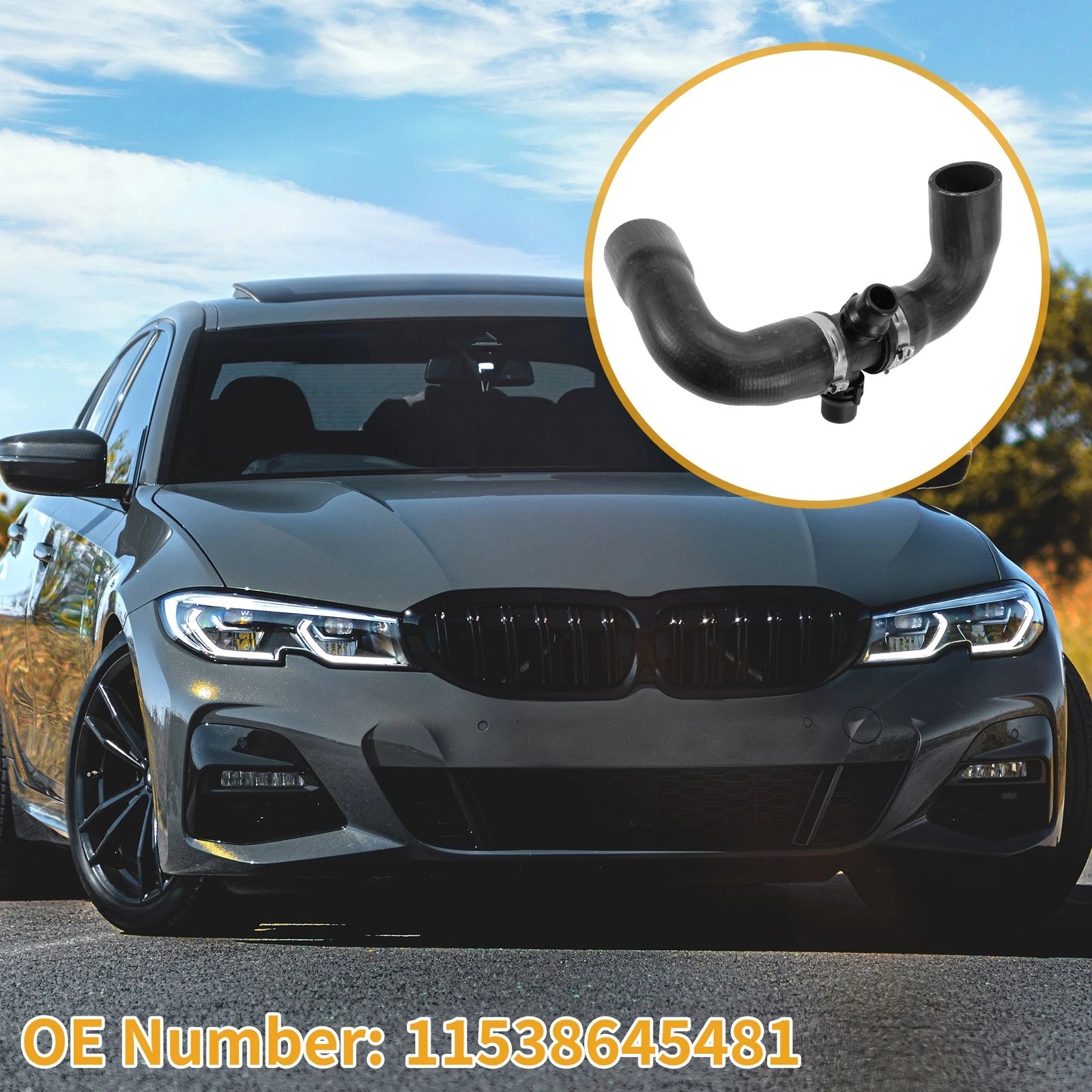 Radiator Hose Replacement for BMW 328i xDrive 2.0L (2013–2016)