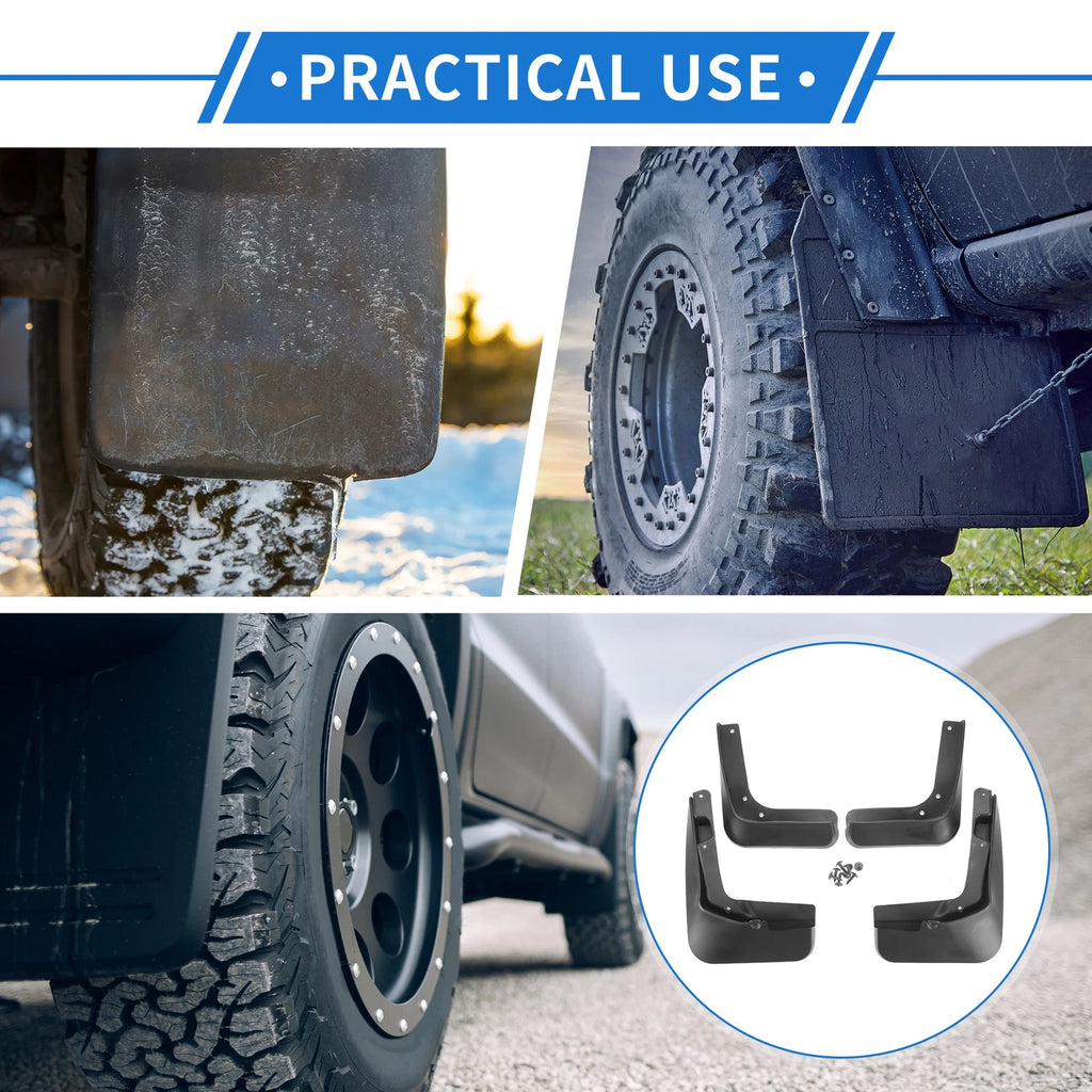 Front Rear Side Mud Flaps Splash Guards for Ford Mondeo MK5 (2013–2022)