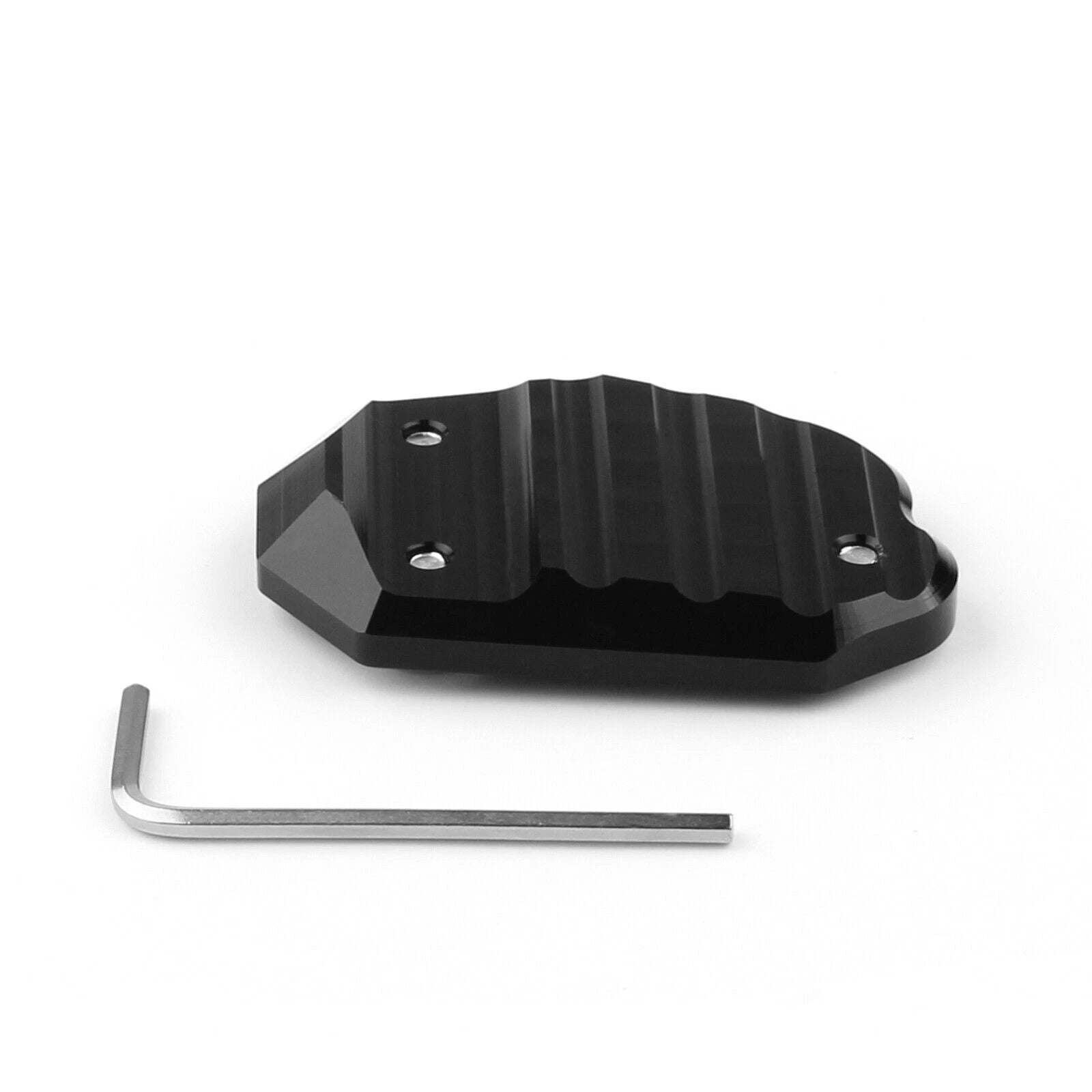 Side Stand Kickstand Plate Pad for Kawasaki ZX6R ZX10R Z1000 ER6N Z800 Versys (Fits Multiple Models)