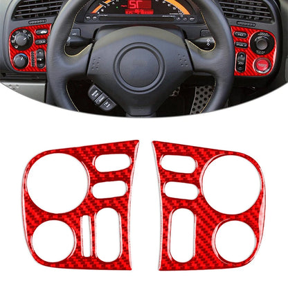 Inner Driver Side Dashboard Cover Trim for Honda S2000 (2004–2009) RHD Red