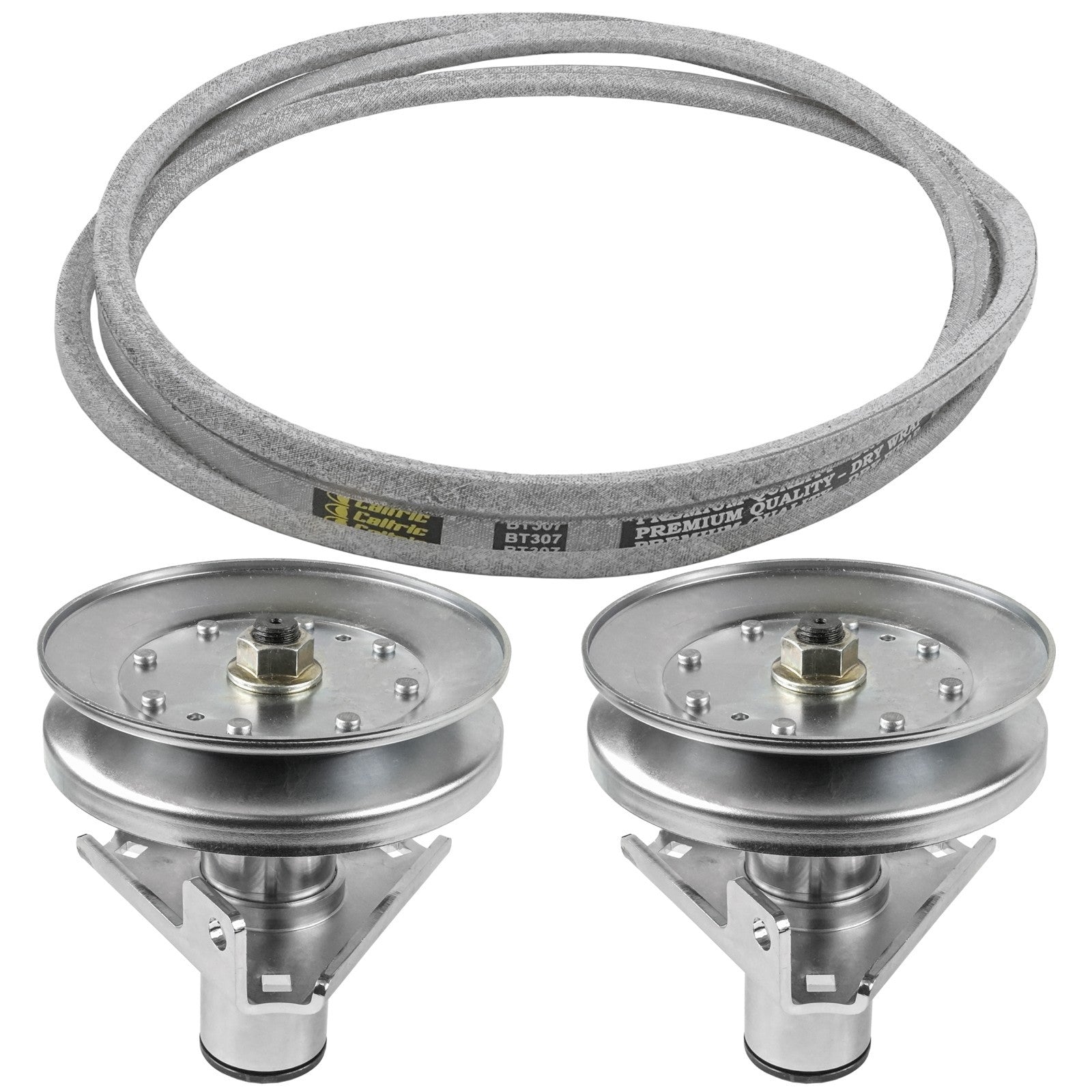Deck Spindle Assembly Belt Kit for John Deere LT150 LT155 LT160 (1998–2002)