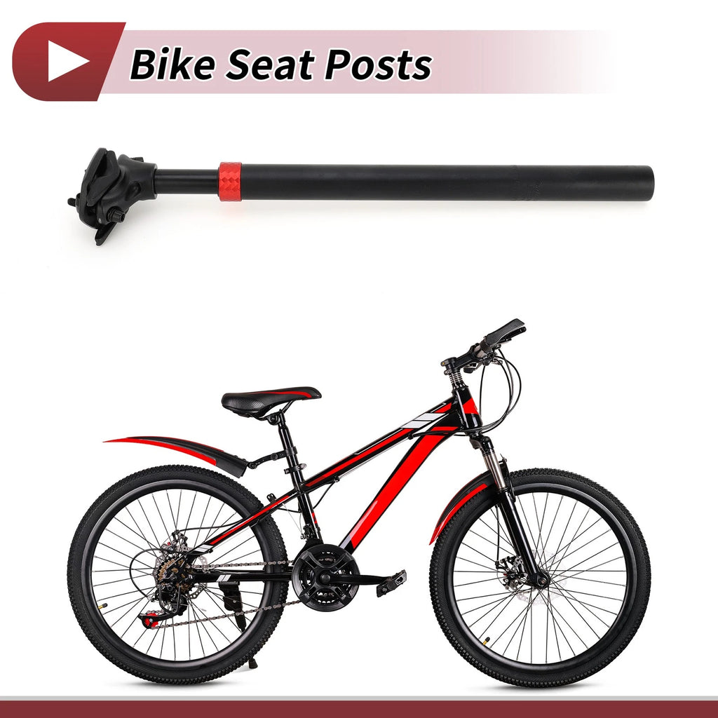 Suspension Seatpost Replacement 27.2x400mm for Bike Bicycle (2010–2025)