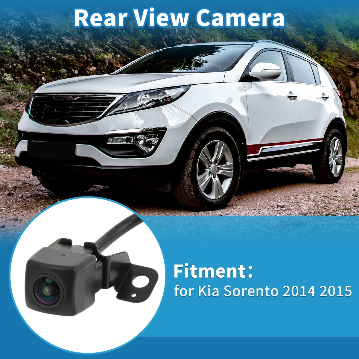Rear View Park Assist Backup Camera 957602P600 for Kia Sorento (2014–2015)