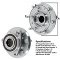 Front Rear Wheel Hub Bearing Assembly for Chevrolet Traverse (2009–2017)