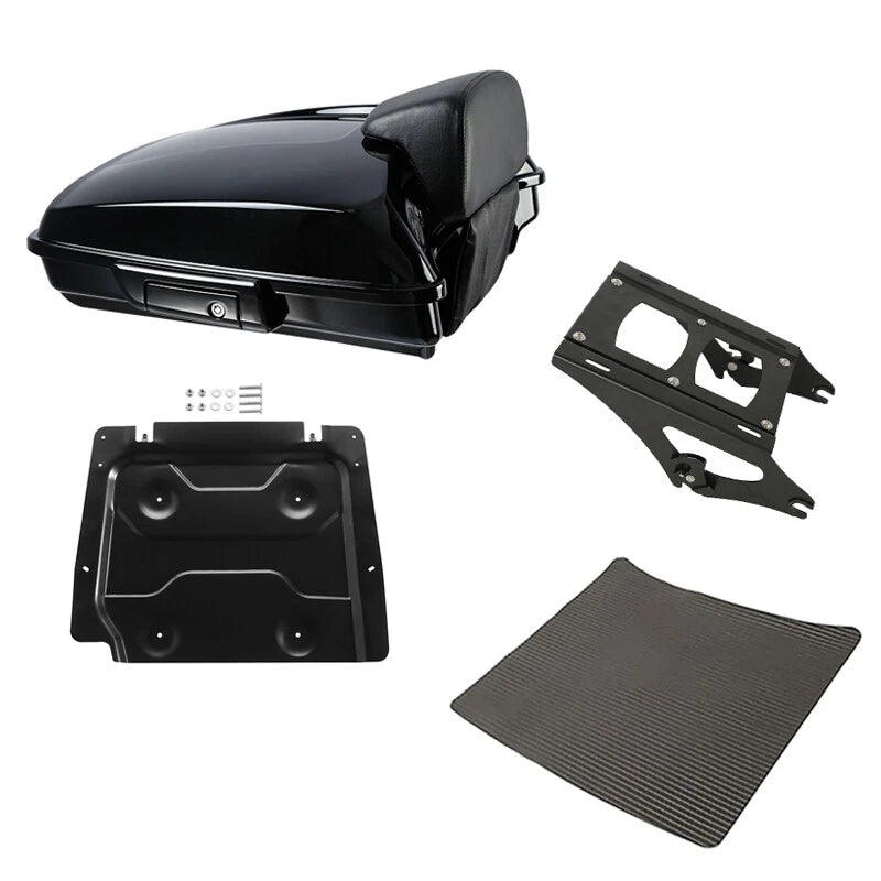 Trunk Backrest Mount Plate for Harley Touring CVO Street Glide (2014–2026)