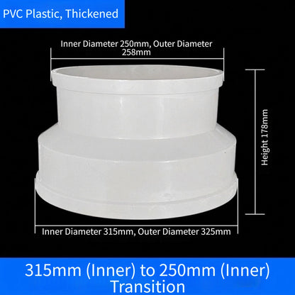 Reducing Drain Coupling PVC for Efficient Pipe Diameter Matching