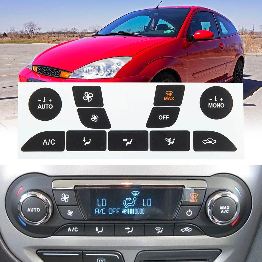 A/C Button Repair Sticker for Vehicle