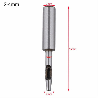 HRC58 Hollow Punching Set for Leather, Plastic, Sponge