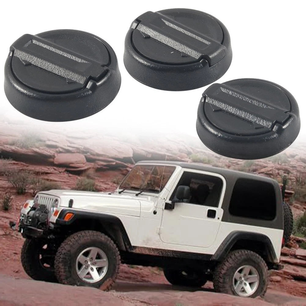 Keyhole Cover Kit for Jeep Wrangler JL & Gladiator JT (2018–2023) Magnetic