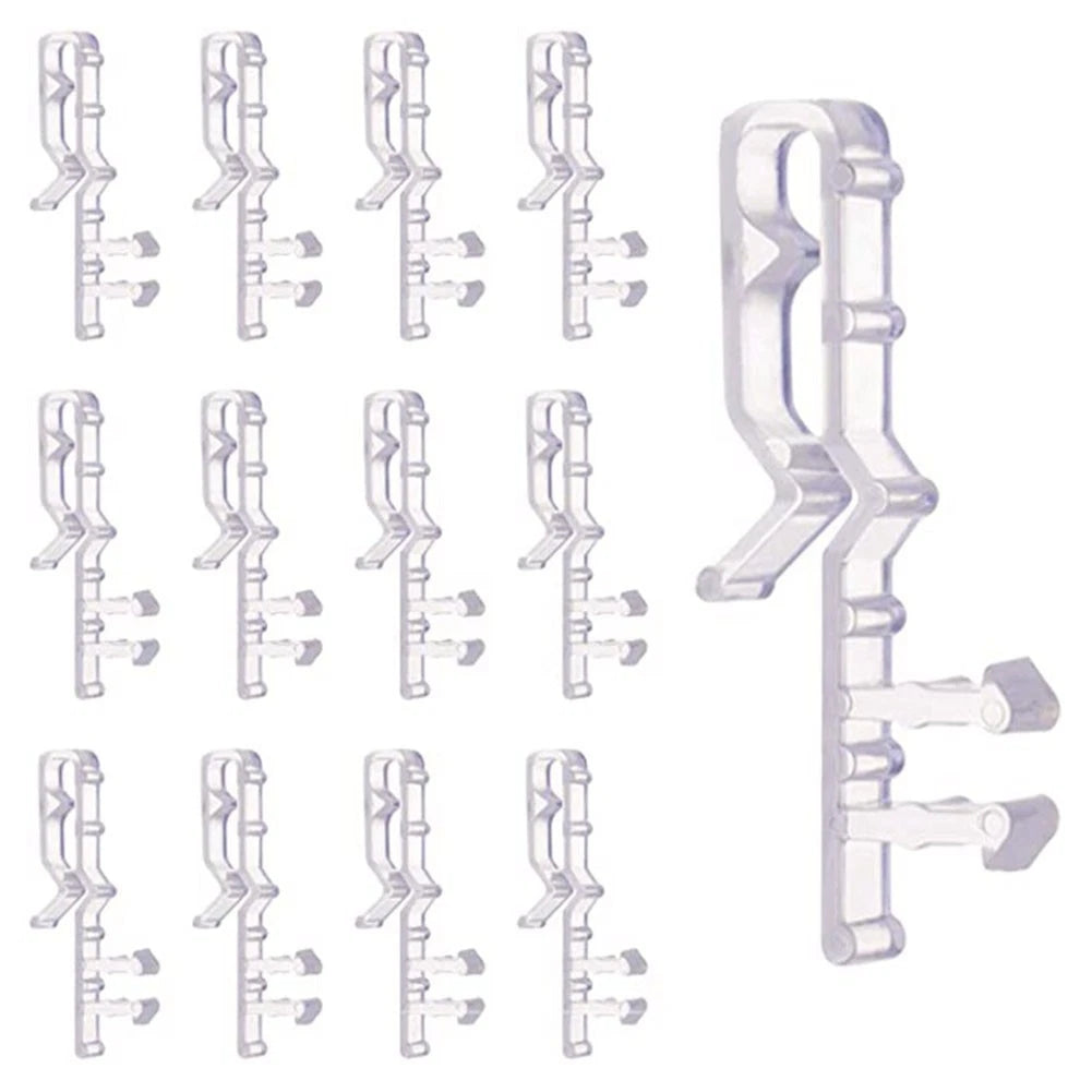 2X 12 Inch Venetian Blind Clips for Secure Valance (Pack of 20)