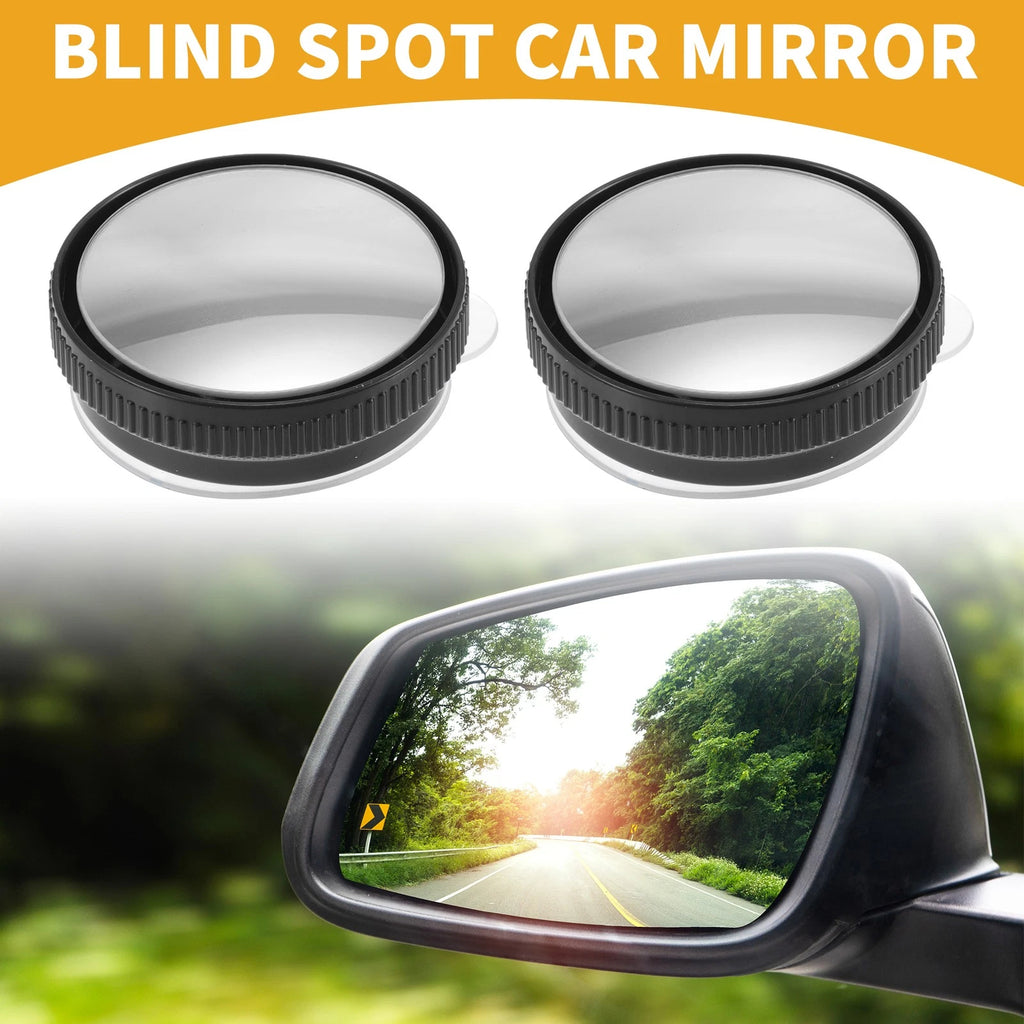 1 Pair Blind Spot Mirrors for Car (360 Degree Rotation, Adjustable)