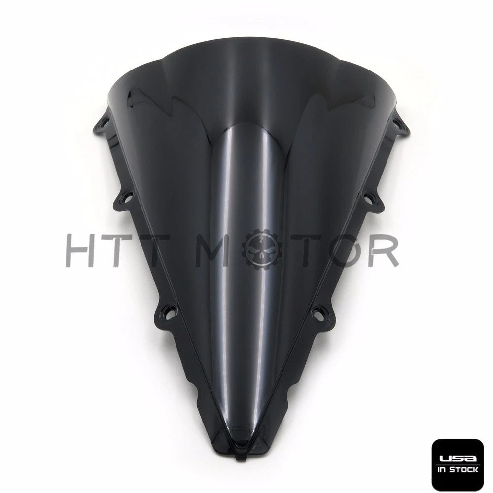 Double Bubble Windscreen for Yamaha YZF R1 (2002–2003) Black