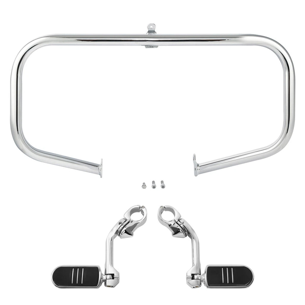 Chrome Highway Engine Guard Bar for Harley Touring (2009–2024)