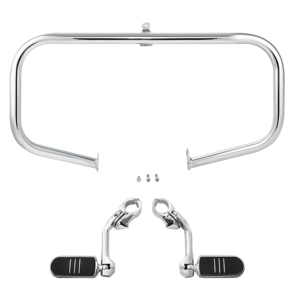 Chrome Highway Engine Guard Bar for Harley Touring (2009–2024)
