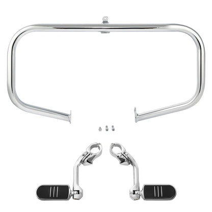 Chrome Highway Engine Guard Bar for Harley Touring (2009–2024)