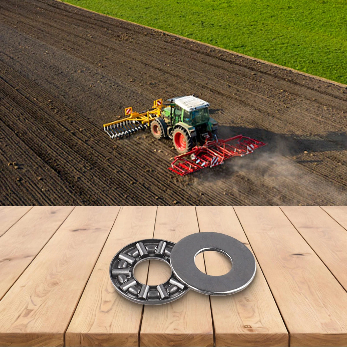 10X Needle Roller Thrust Bearing Set for Various Applications