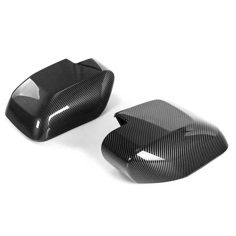 Carbon Look Tape-On Side Mirror Cover Caps for Ford Bronco (2021–2024)