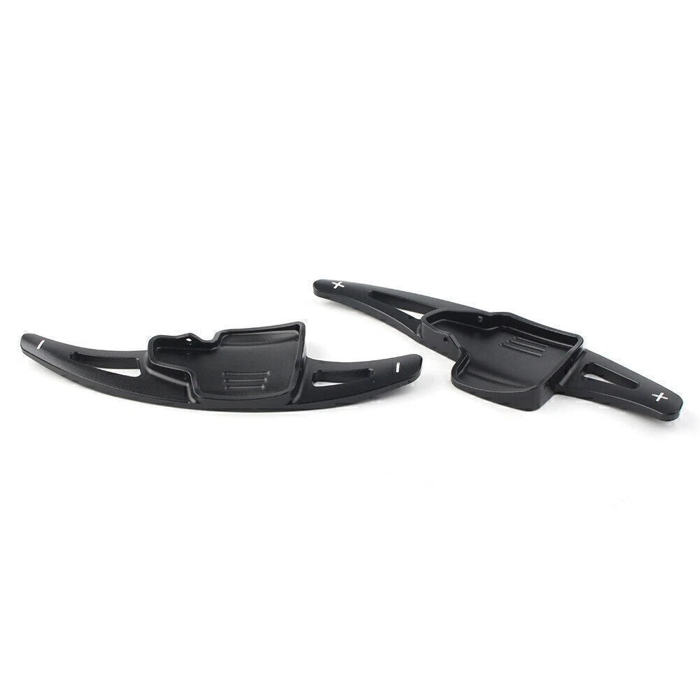 2X Black Shift Paddle Shifter Extension for Ford Focus (2015–2017) & Escape (2017–2019)