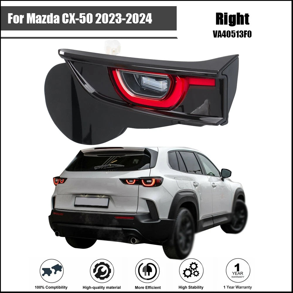 Rear Inner LED Tail Light Assembly Right Side for Mazda CX-50 (2023–2024)