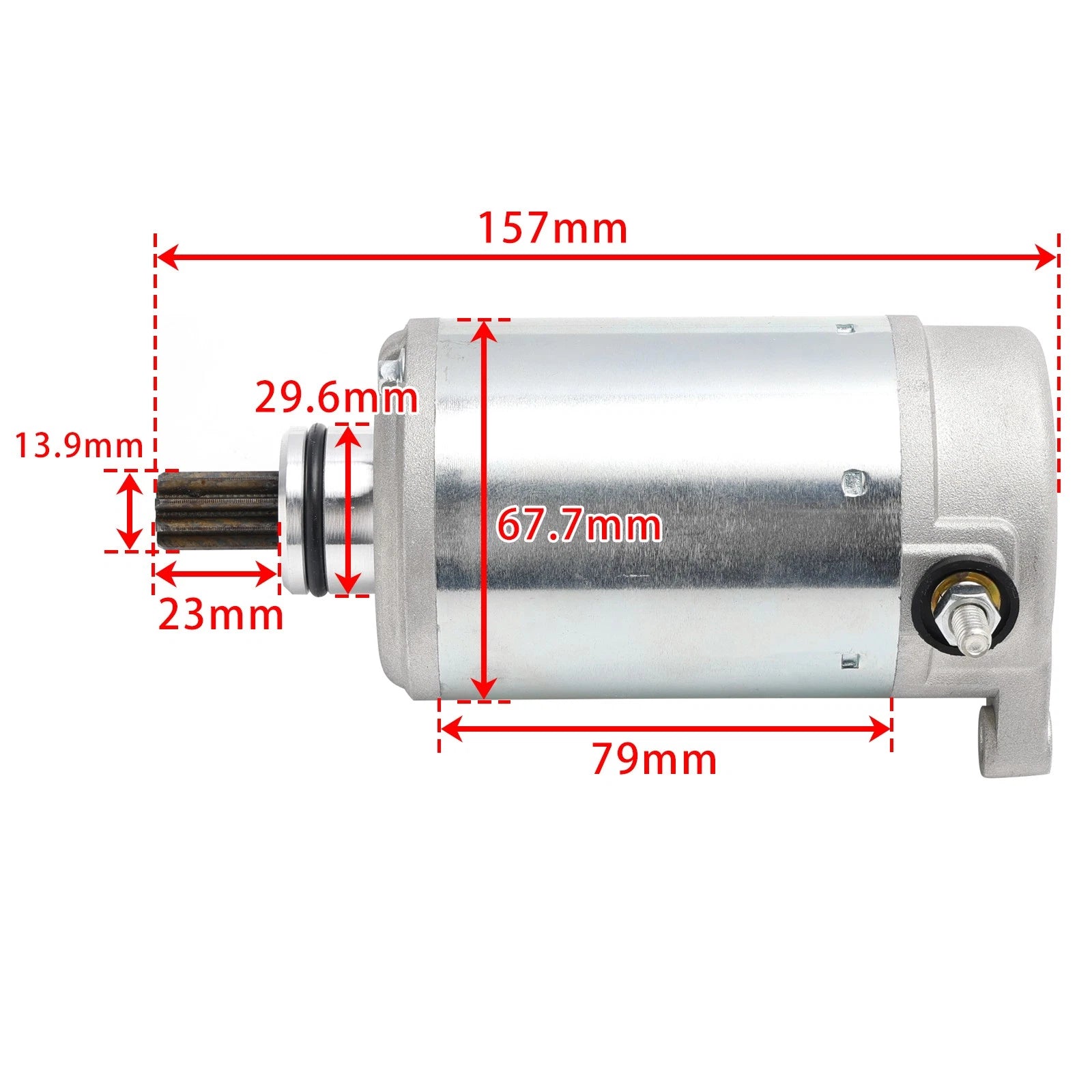 Starter Motor for Odes UTV 800 1000 Dominator D2 D4 X2 X4 Ravager Raider