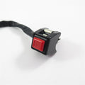7/8" Starter Kill Switch Push Button for ATV Scooter Snowmobile (All Years)