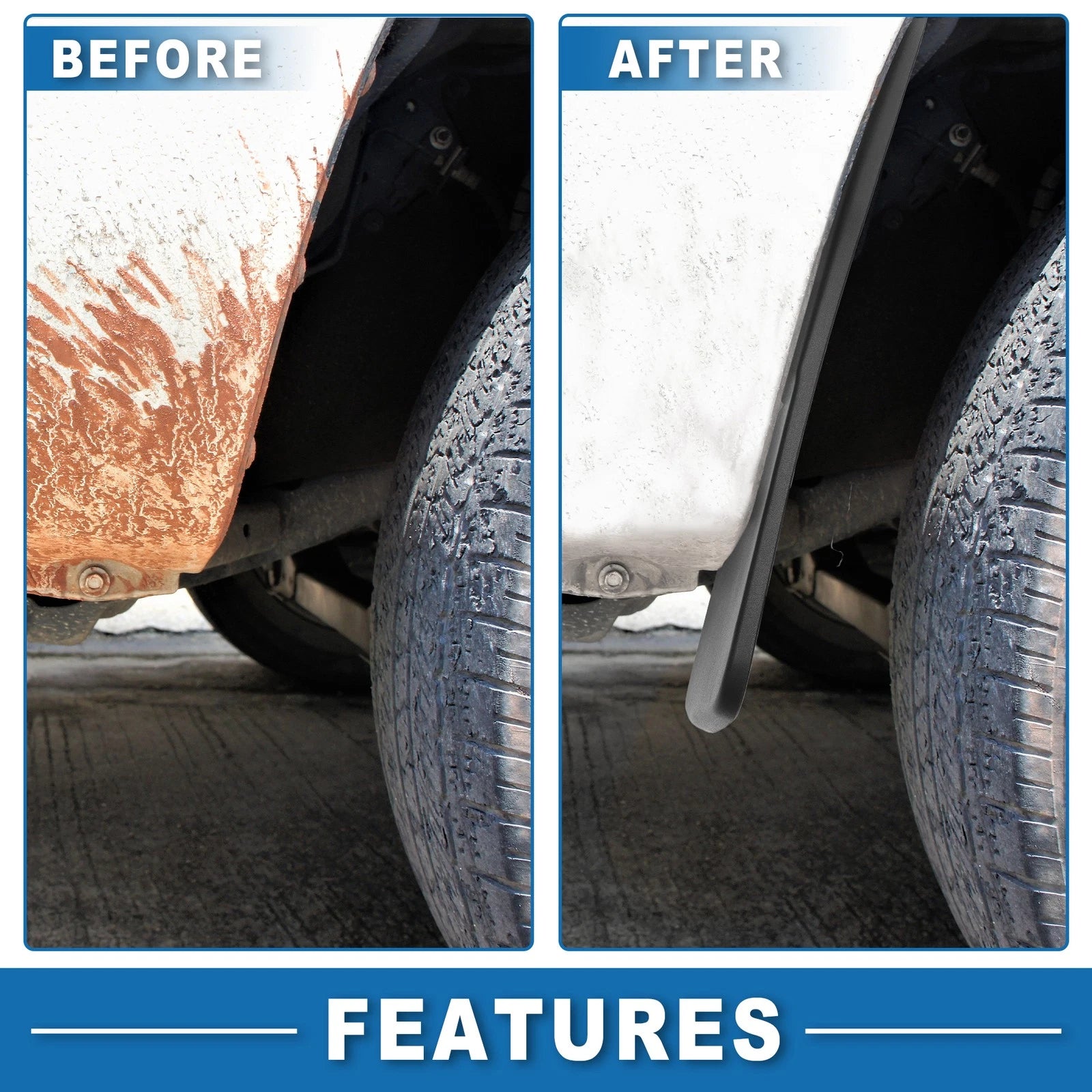 Mud Flap Splash Guard for Cadillac Escalade (2007–2014)