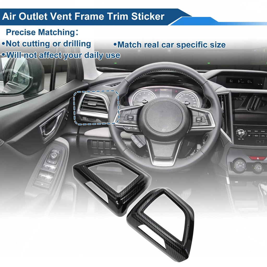 Center Console Air Vent Cover Trim Kit for Center Console (Front Left Right)