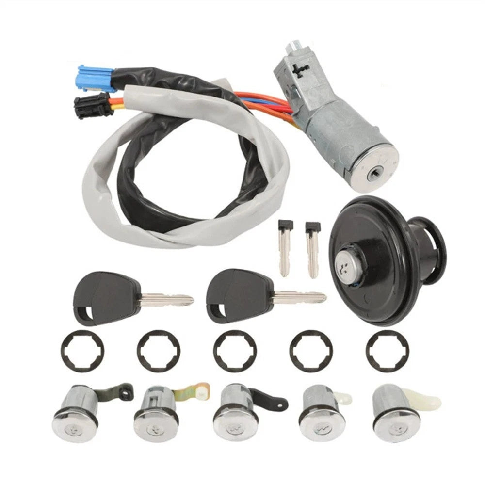 Ignition Switch Lock Cylinder Set 4162CF For Citroen Berlingo Peugeot Partner