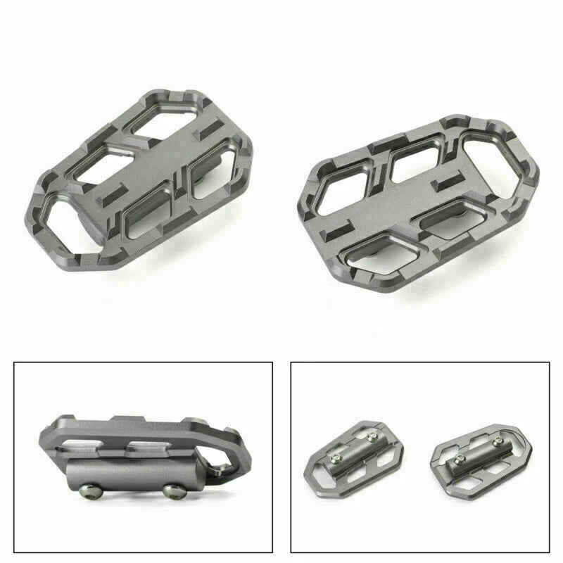 Foot Pegs Footrests for BMW G310GS S1000XR R1200GS (2013–2019) Titan-color