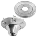 54 Inch Deck Spindle with Pulley Replacement for John Deere (2000–2007)