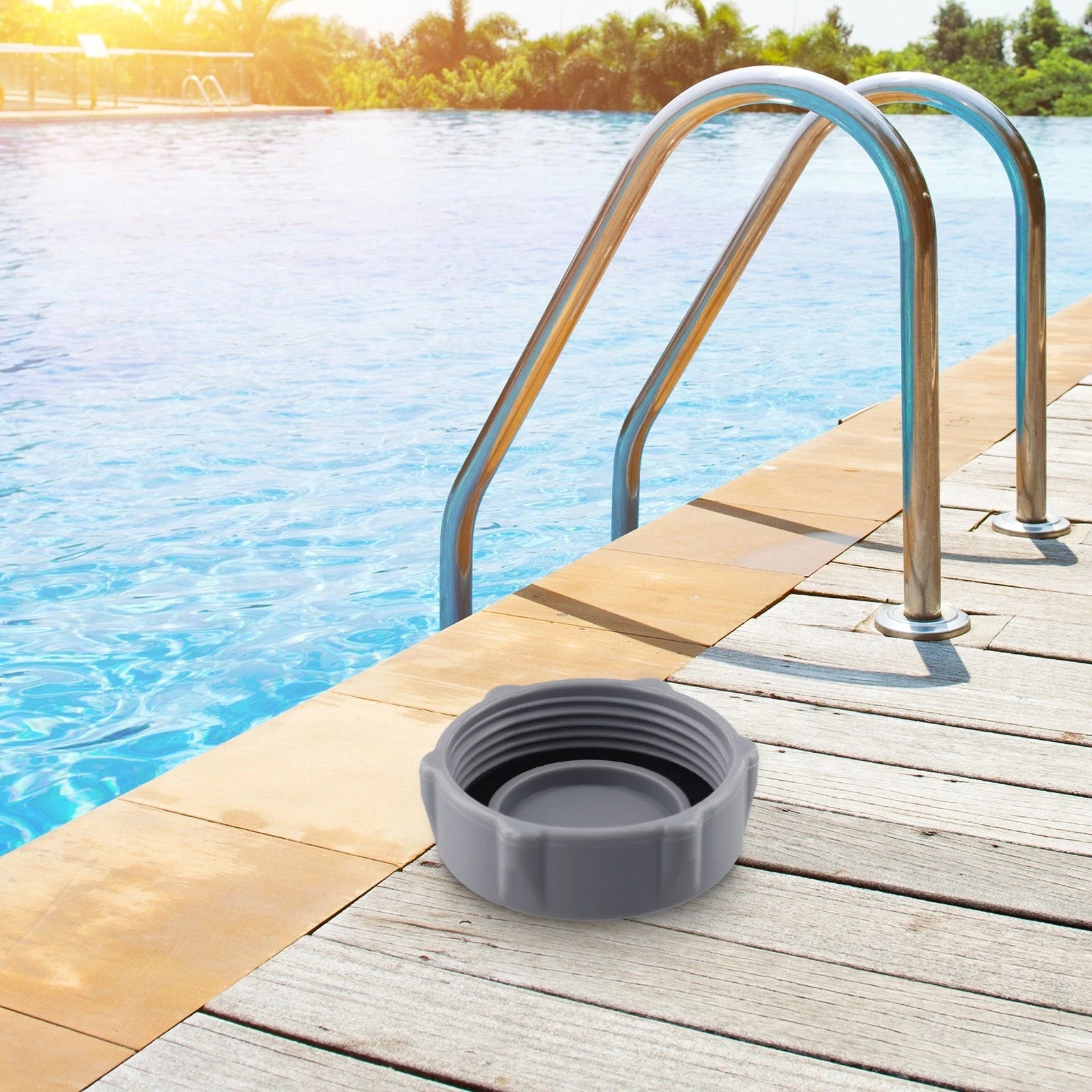 Drain Valve Cap for Pool Maintenance (Outdoor Use)