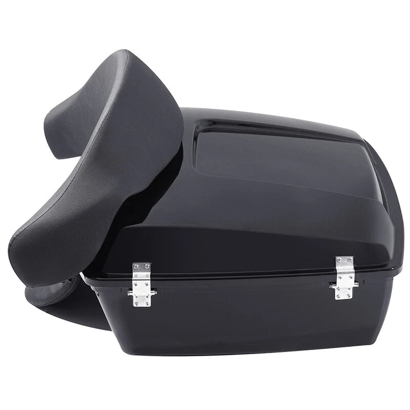 Chopped Trunk Backrest with Mounting Rack for Harley Touring (1997–2008)