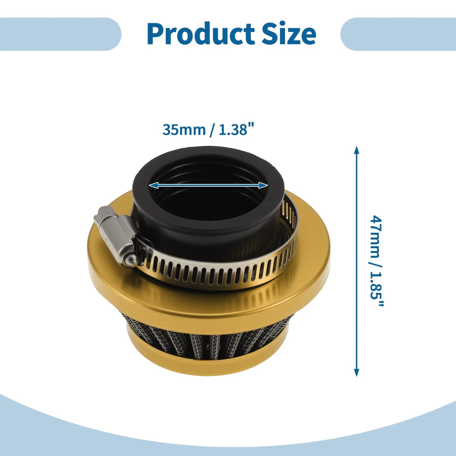 Air Filter for Motorcycle (35mm)