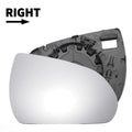 Right Side Mirror Glass Replacement Non Heated for Hyundai i30 (2017–2022)