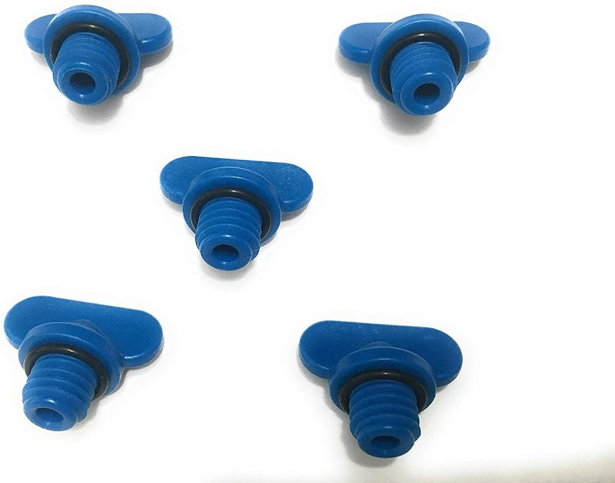 5X Blue Plug Kit for Mercruiser & Manifold Block (8M2000874, 22-806608A1)